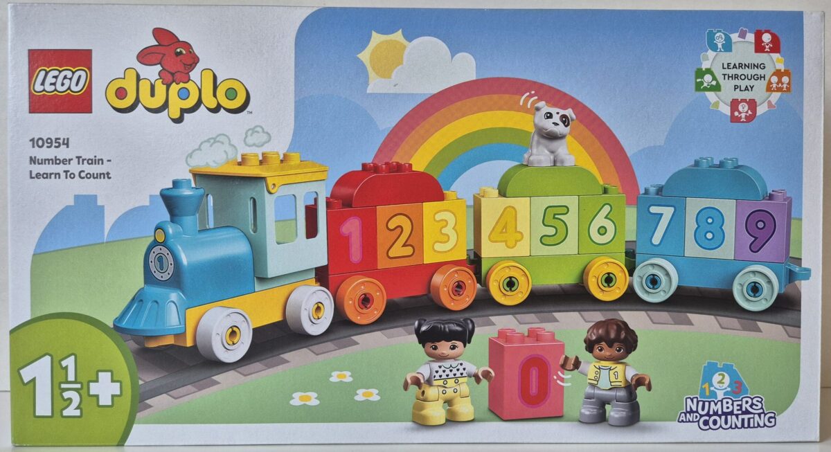 LEGO DUPLO Zahlenzug (10954) Verpackung Vorderseite LEGO DUPLO Zahlenzug (10954) Verpackung Vorderseite
