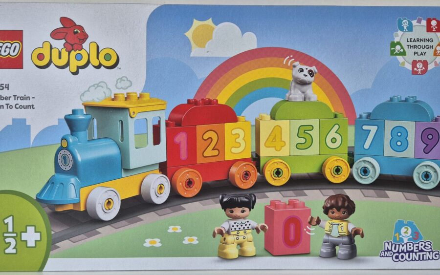 LEGO DUPLO Zahlenzug (10954) Verpackung Vorderseite