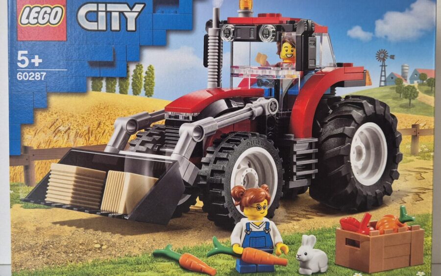 LEGO City Traktor (60287) Verpackung Vorderseite