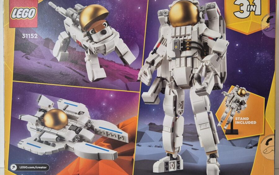 LEGO Creator Astronaut im Weltraum (31152) Verpackung Rückseite LEGO Creator Astronaut im Weltraum (31152) Verpackung Rückseite