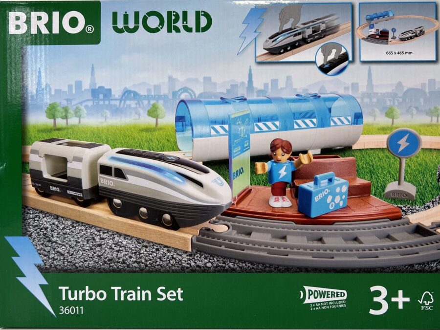 BRIO World - Turbo-Zug Set 36011