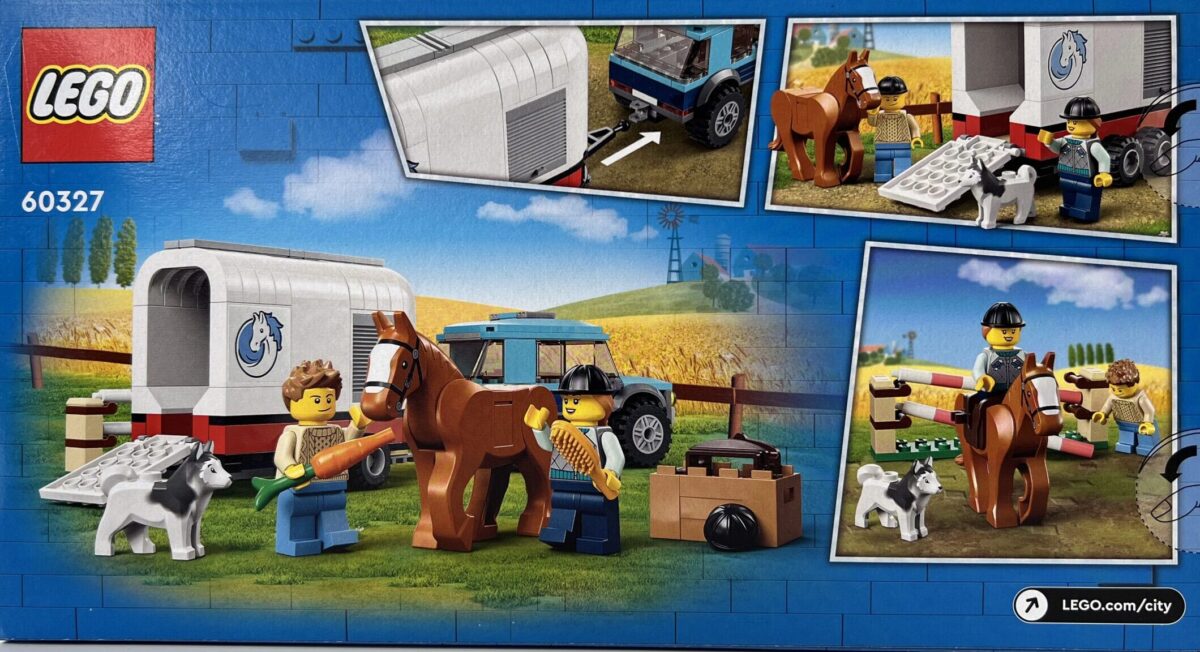 LEGO® City – SUV mit Pferdeanhänger (Set 60327)